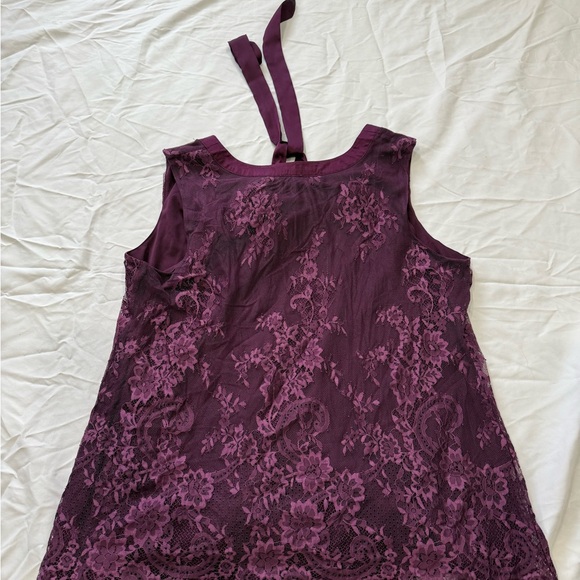 Como Vintage Deep Purple Top - Picture 3 of 3